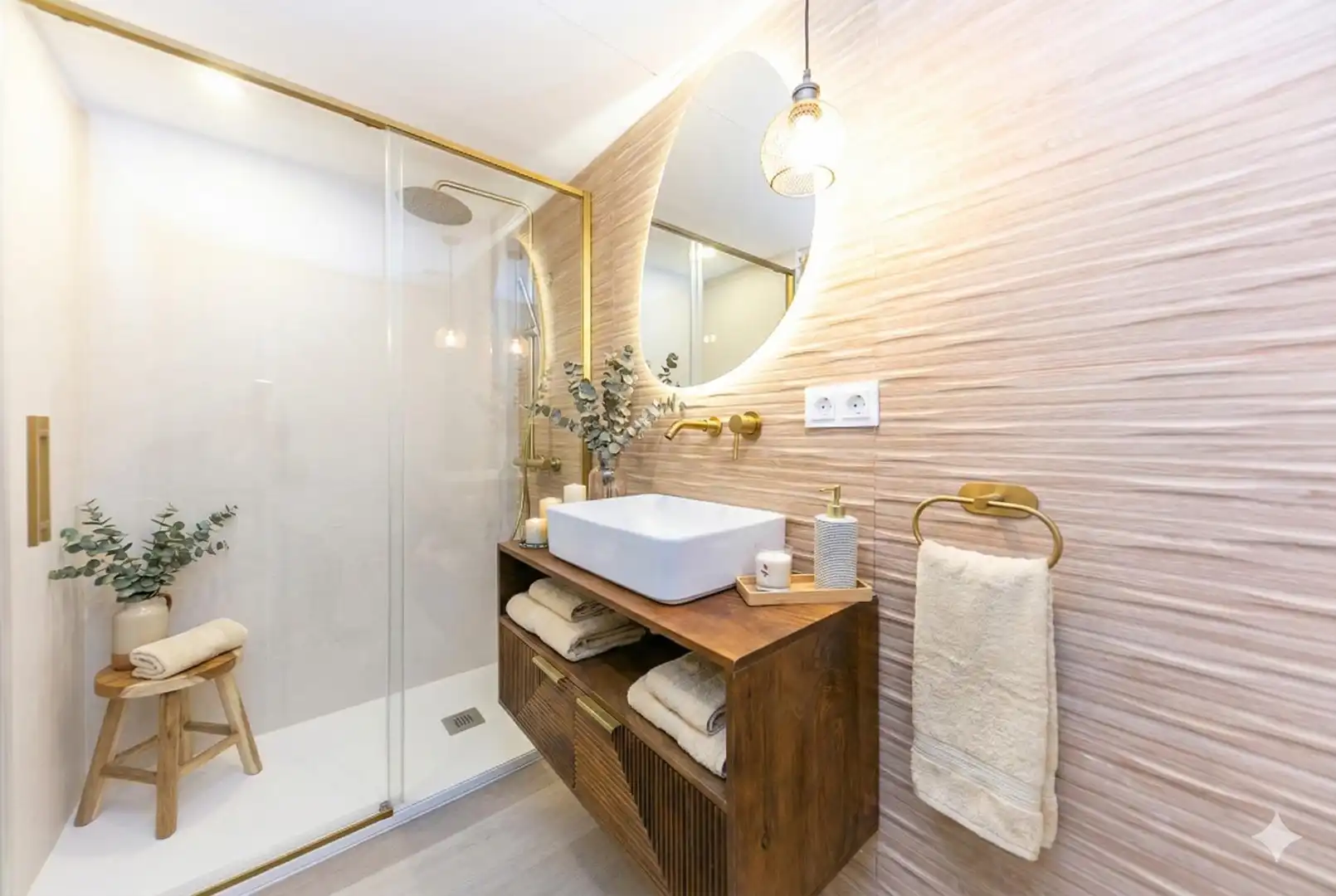 Bathroom of Apartments for sale in Fuengirola  with Air Conditioner, Heating and Terrace