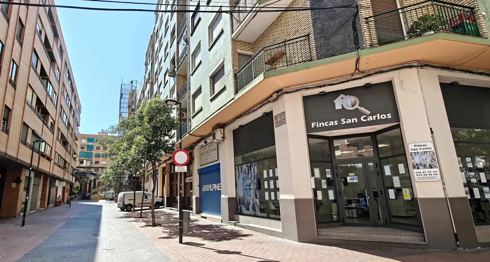 Vista exterior de Pis en venda en Zaragoza amb Aire condicionat, Calefacció i Parquet