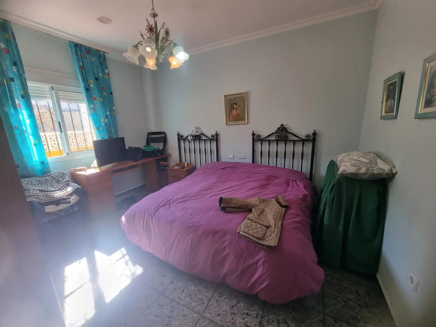 Habitación de Finca rústica en venta en Pechina con Aire acondicionado, Calefacción y Jardín privado
