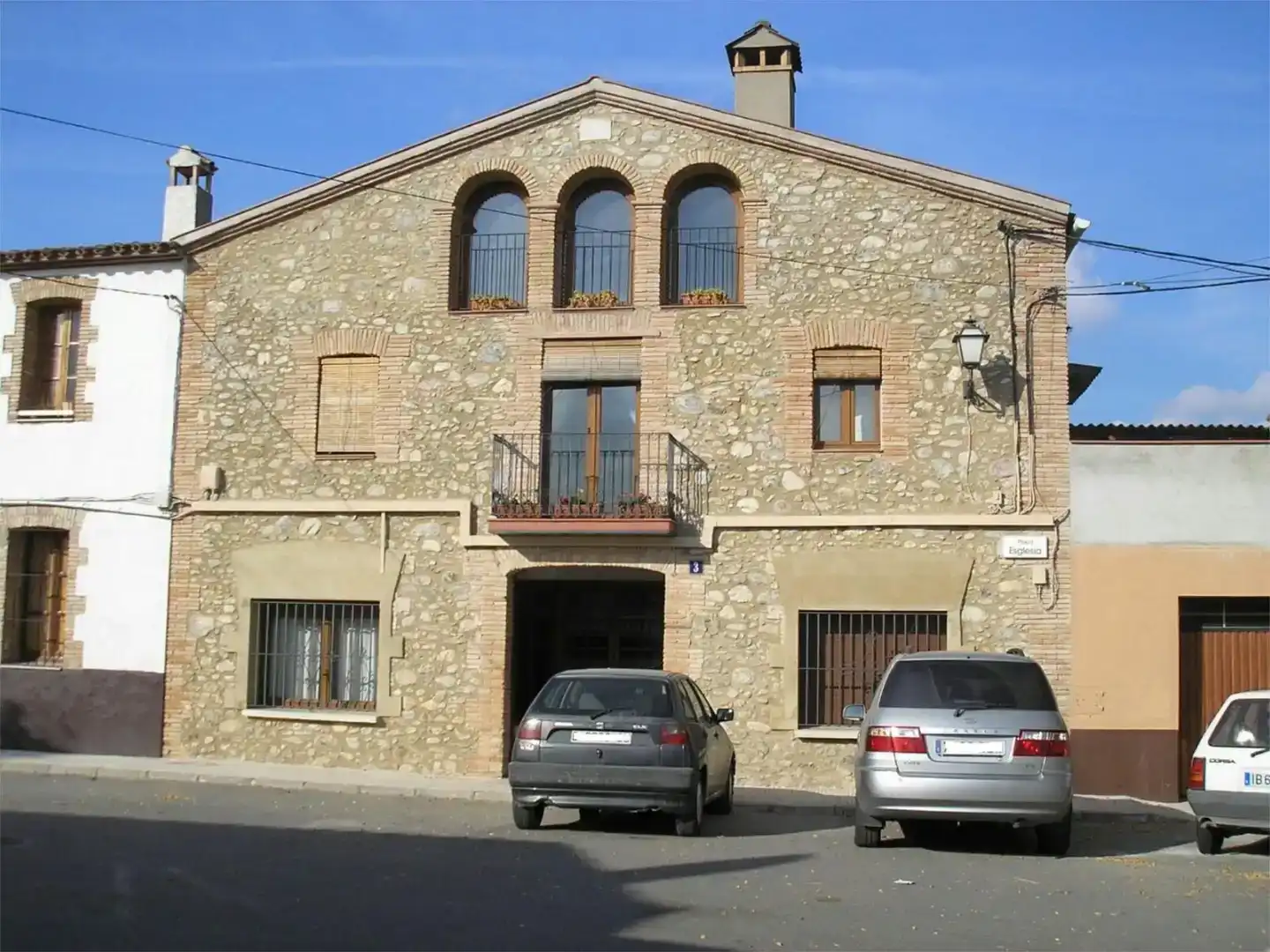 Vista exterior de Finca rústica en venda en Abrera amb Jardí privat, Traster i Piscina