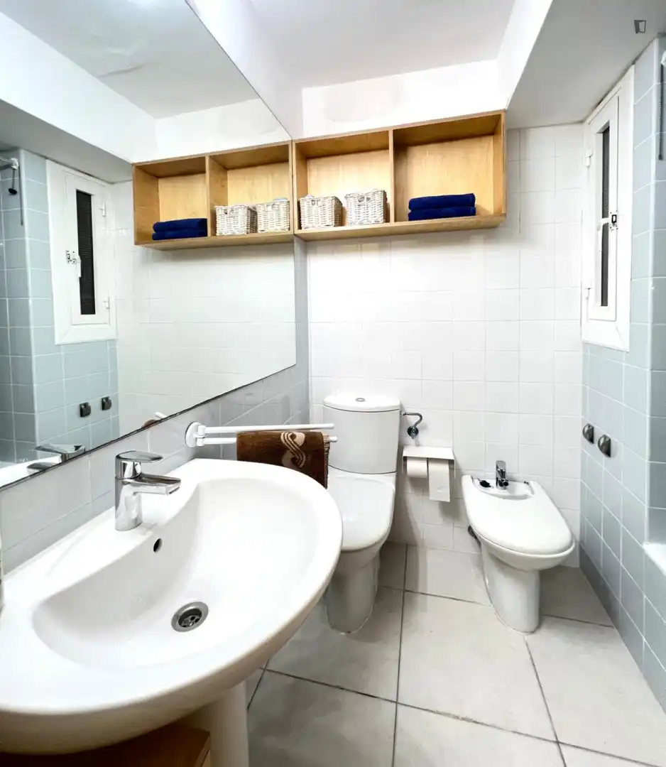 Bathroom of Apartments for rent in El Campello  with Air Conditioner, Furnished and Oven