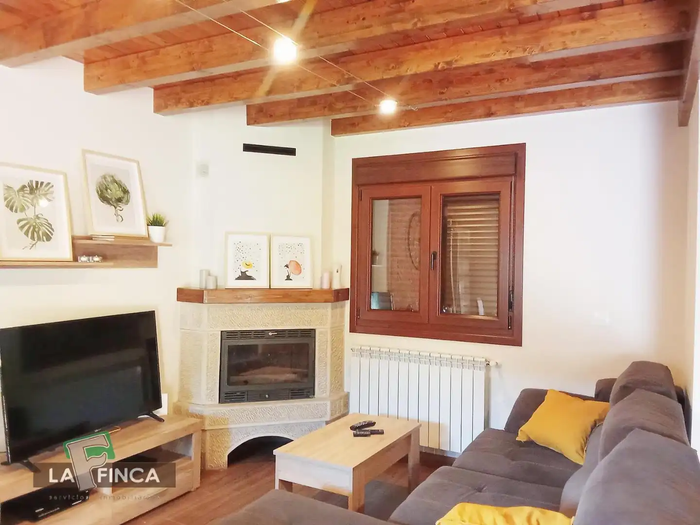 Living room of Houses for sale in Ribadesella  with Heating, Storage room and Furnished