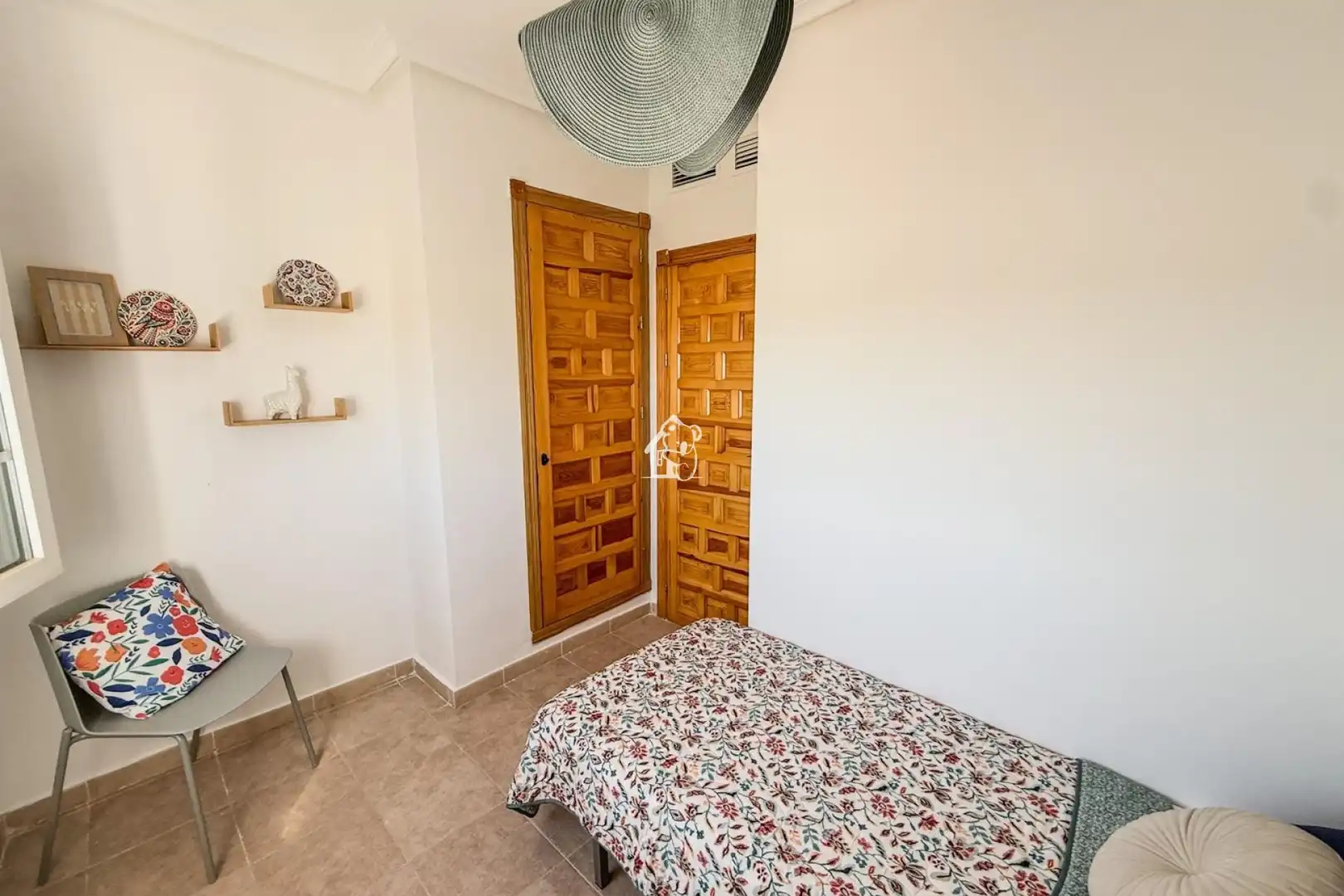Habitación de Casa adosada de alquiler en Murcia con Aire acondicionado, Terraza y Piscina