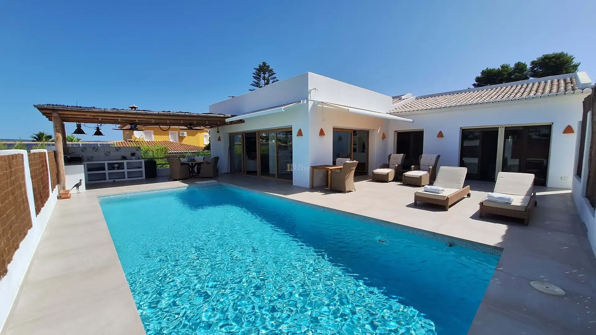 Piscina de Casa o xalet en venda en Jávea / Xàbia amb Aire condicionat, Terrassa i Traster