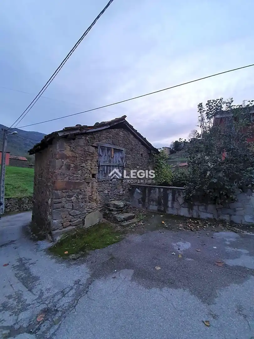 Vista exterior de Casa o chalet en venta en Aller con Terraza