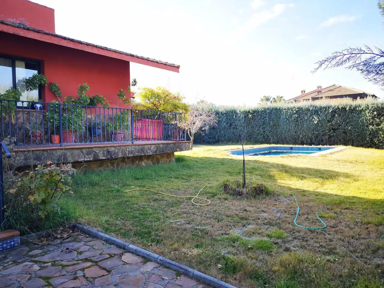 Jardí de Casa o xalet en venda en Linares