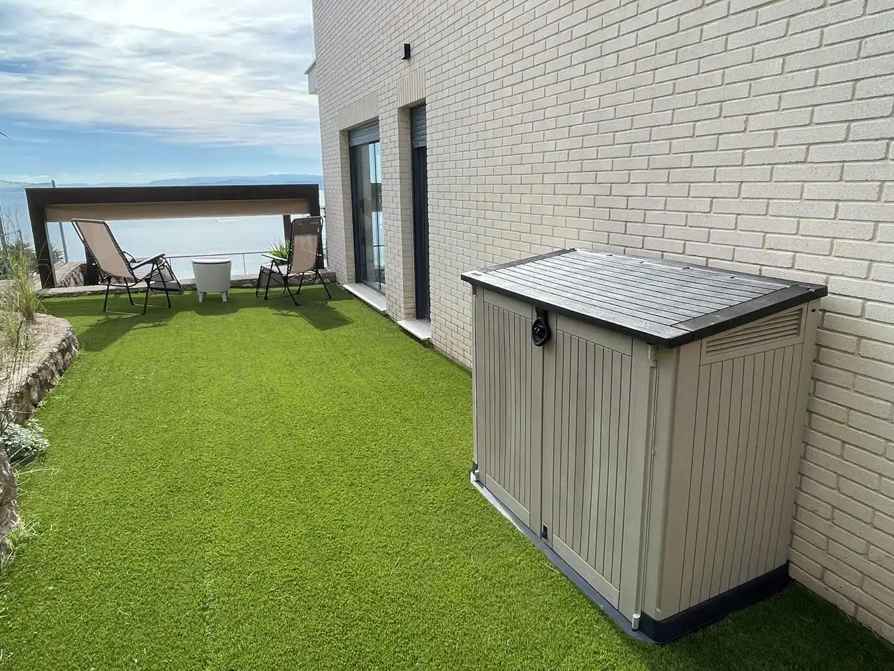 Balcony of Houses for rent in Cullera  with Air Conditioner, Terrace and Swimming Pool