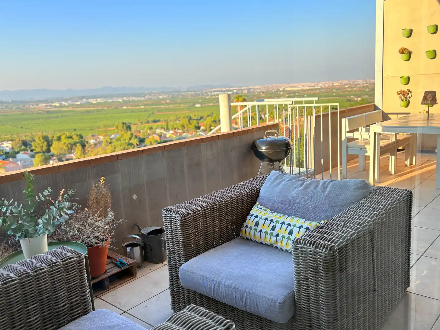 Terraza de Casa o chalet de alquiler en Chiva con Aire acondicionado, Calefacción y Parquet