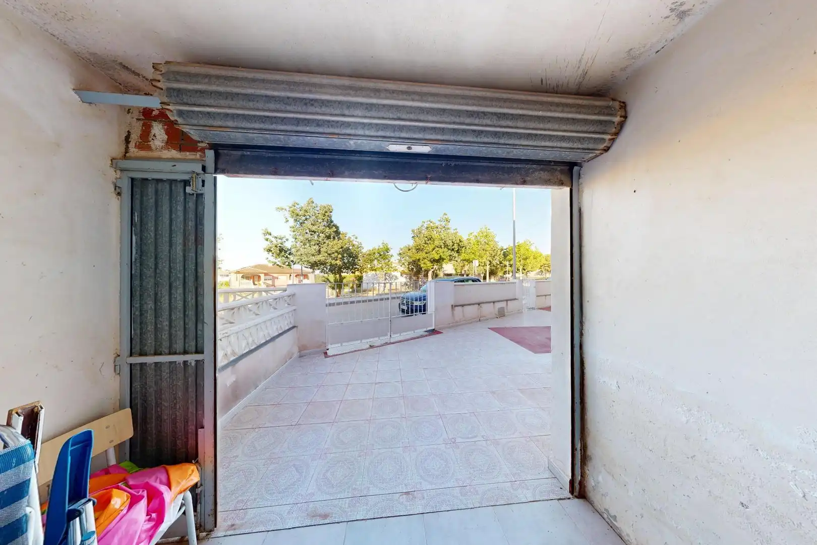 Aparcament de Casa adosada en venda en Cartagena amb Jardí privat, Terrassa i Traster