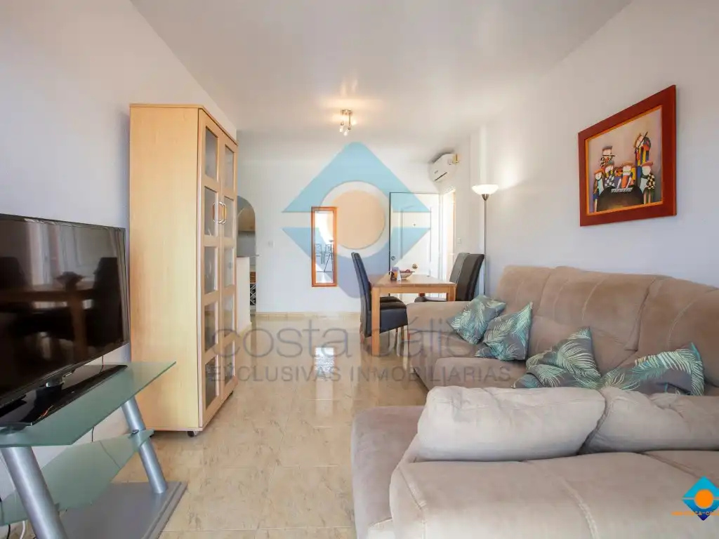 Living room of Flat for sale in Cartagena  with Air Conditioner, Private garden and Terrace