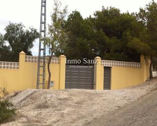 Exterior view of Country house for sale in Aigües  with Air Conditioner, Terrace and Swimming Pool