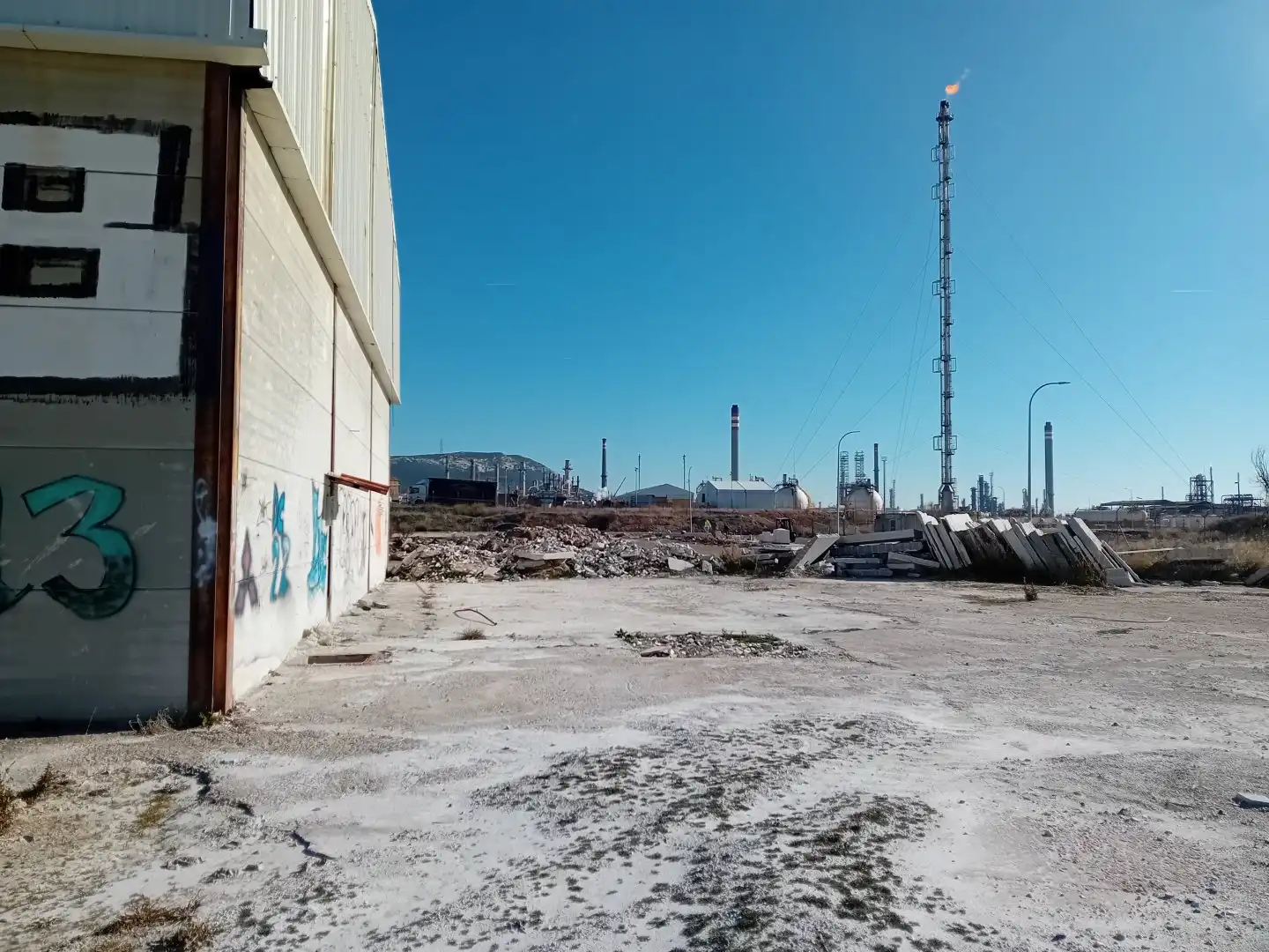 Exterior view of Industrial buildings for sale in Puertollano