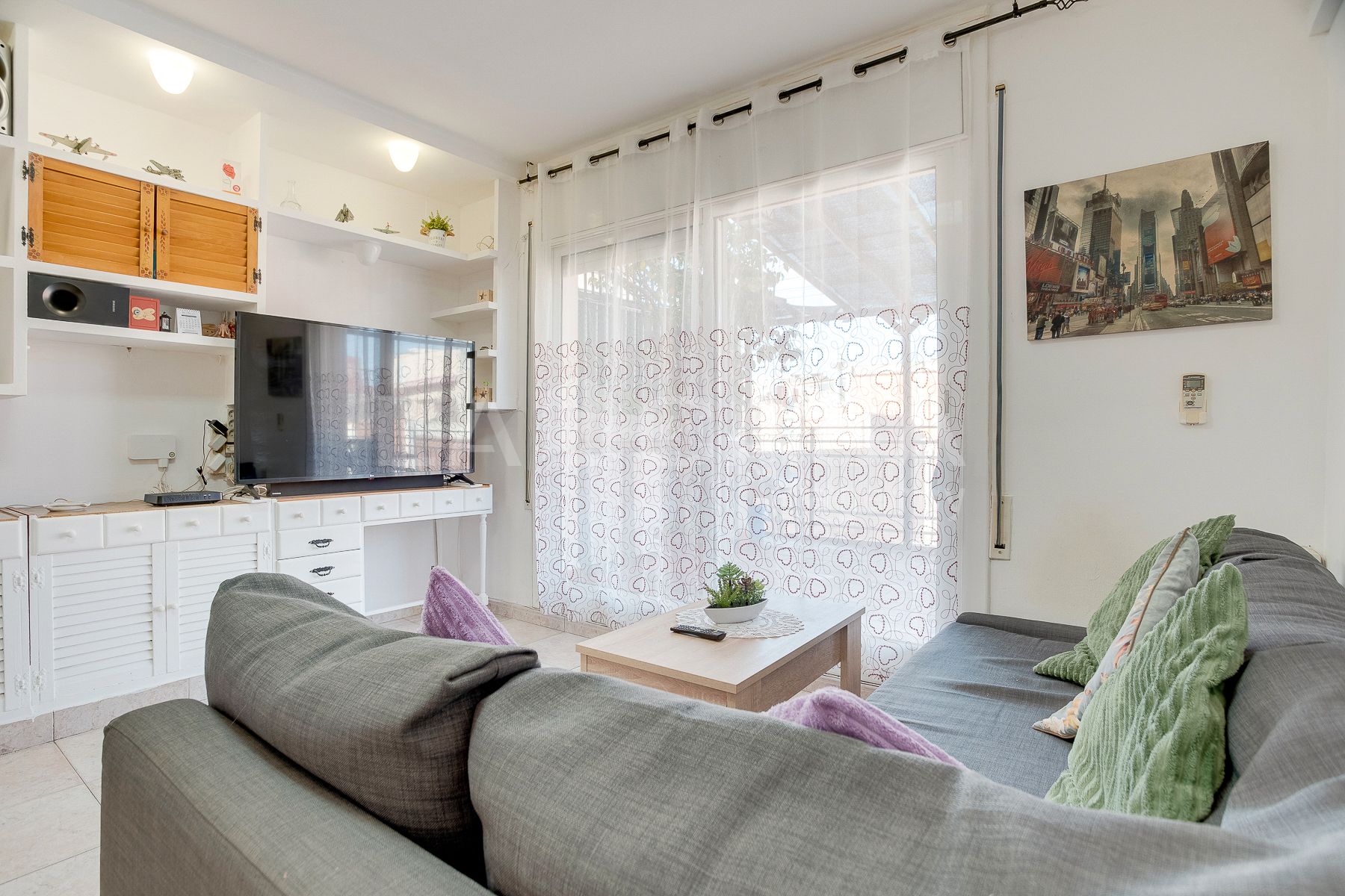 Living room of Attic for sale in Badalona  with Balcony