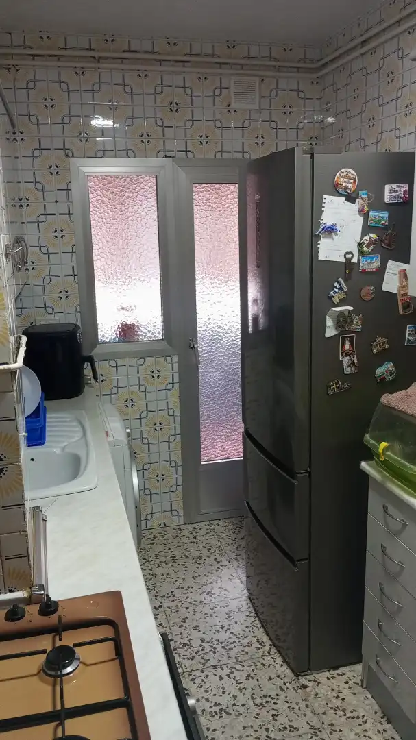 Kitchen of Flat for sale in Albacete  with Air Conditioner, Heating and Balcony