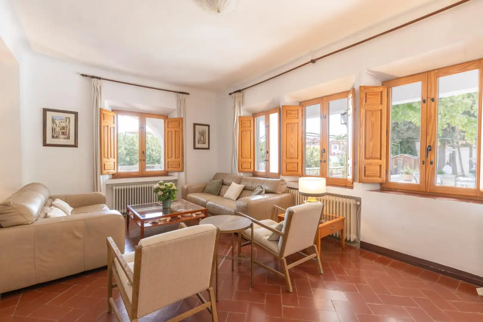 Sala de estar de Casa o chalet en venta en Las Gabias con Aire acondicionado, Calefacción y Jardín privado