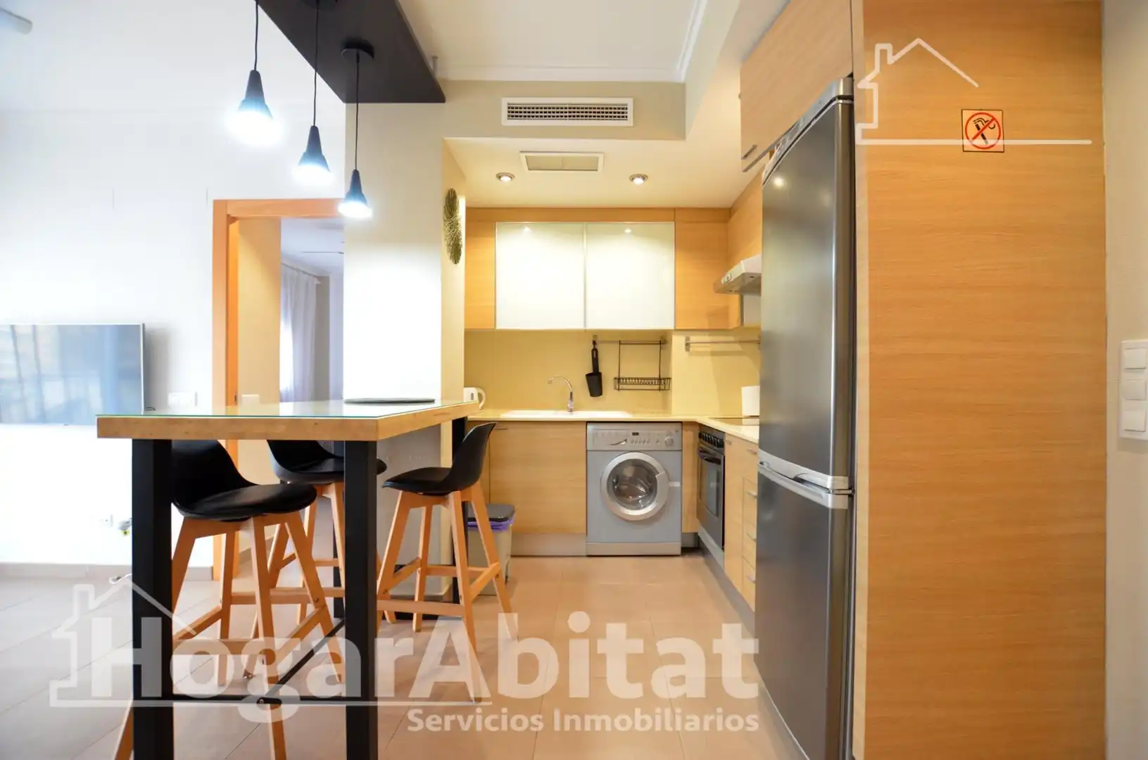 Kitchen of Flat for sale in Daimús  with Air Conditioner, Terrace and Balcony