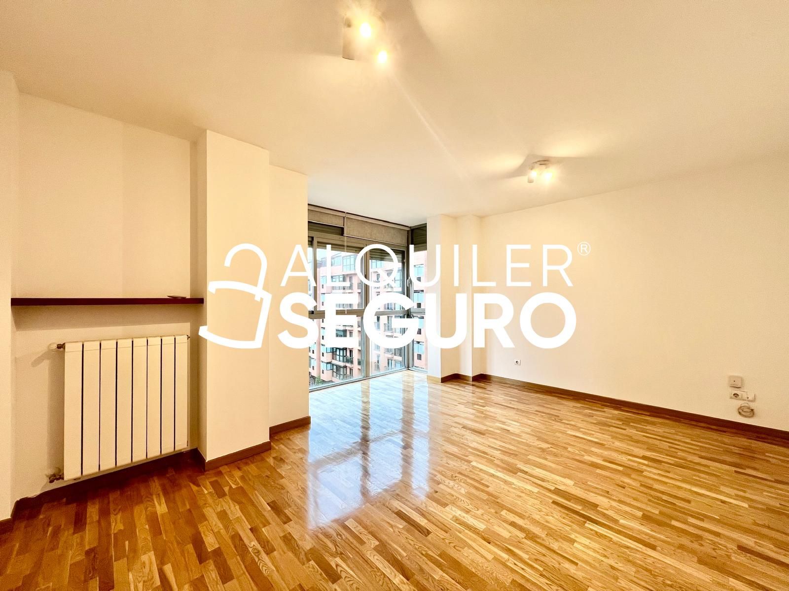Living room of Flat to rent in  Madrid Capital  with Air Conditioner and Heating