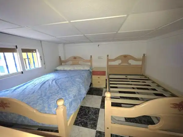 Bedroom of Flat for sale in Pulpí  with Air Conditioner, Furnished and Washing machine