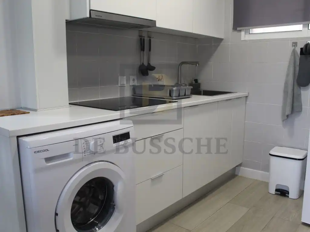 Cocina de Apartamento en venta en Pilar de la Horadada con Aire acondicionado, Piscina y Amueblado
