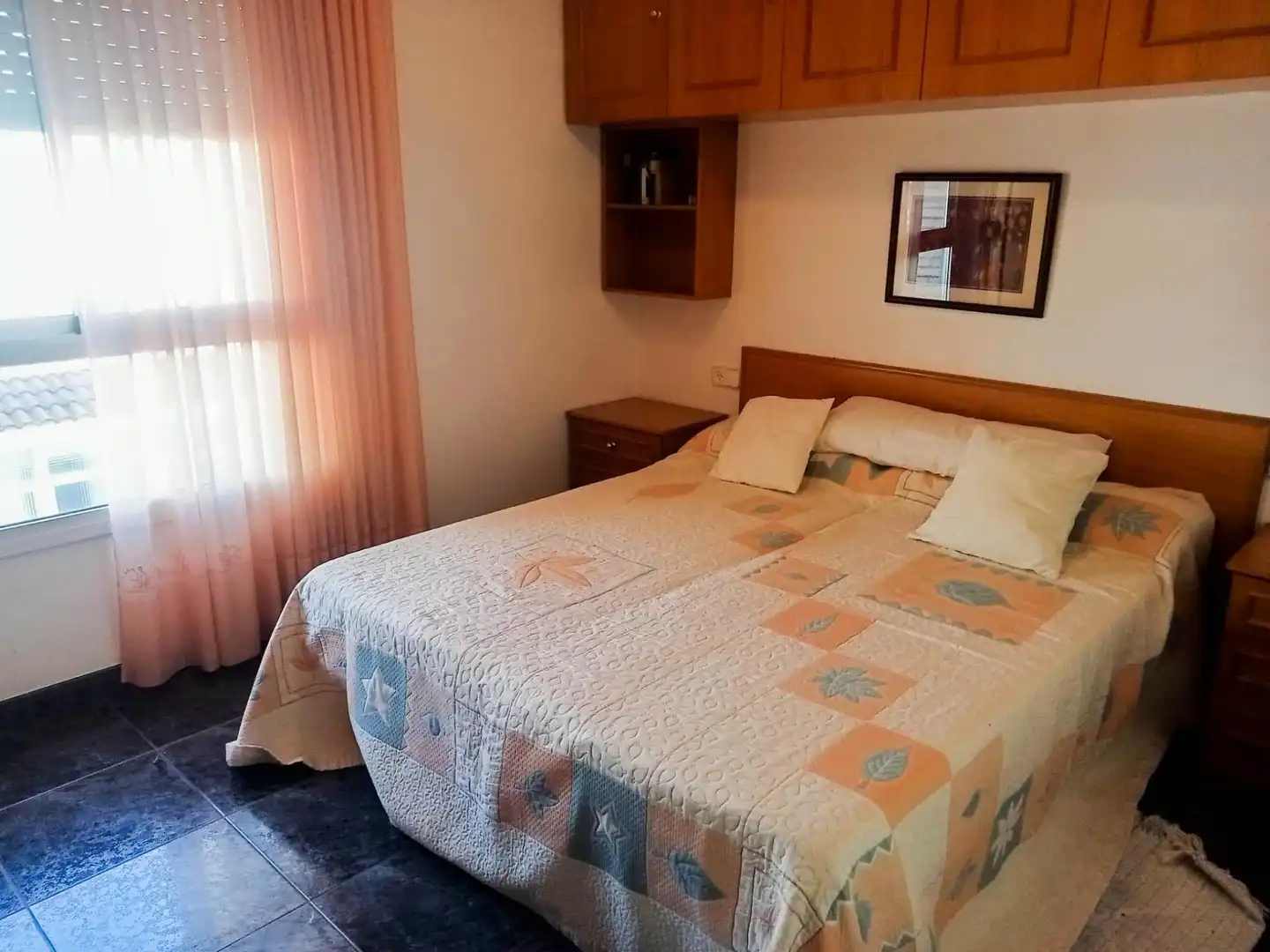 Bedroom of Flat for sale in Cunit  with Air Conditioner, Terrace and Community pool