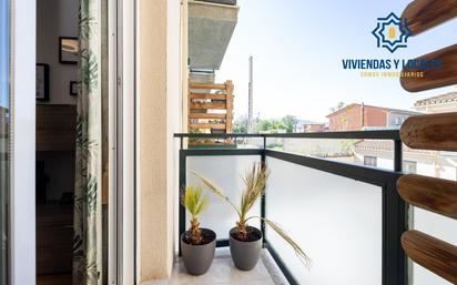 Balcony of Flat for sale in Alhendín  with Heating, Terrace and Balcony