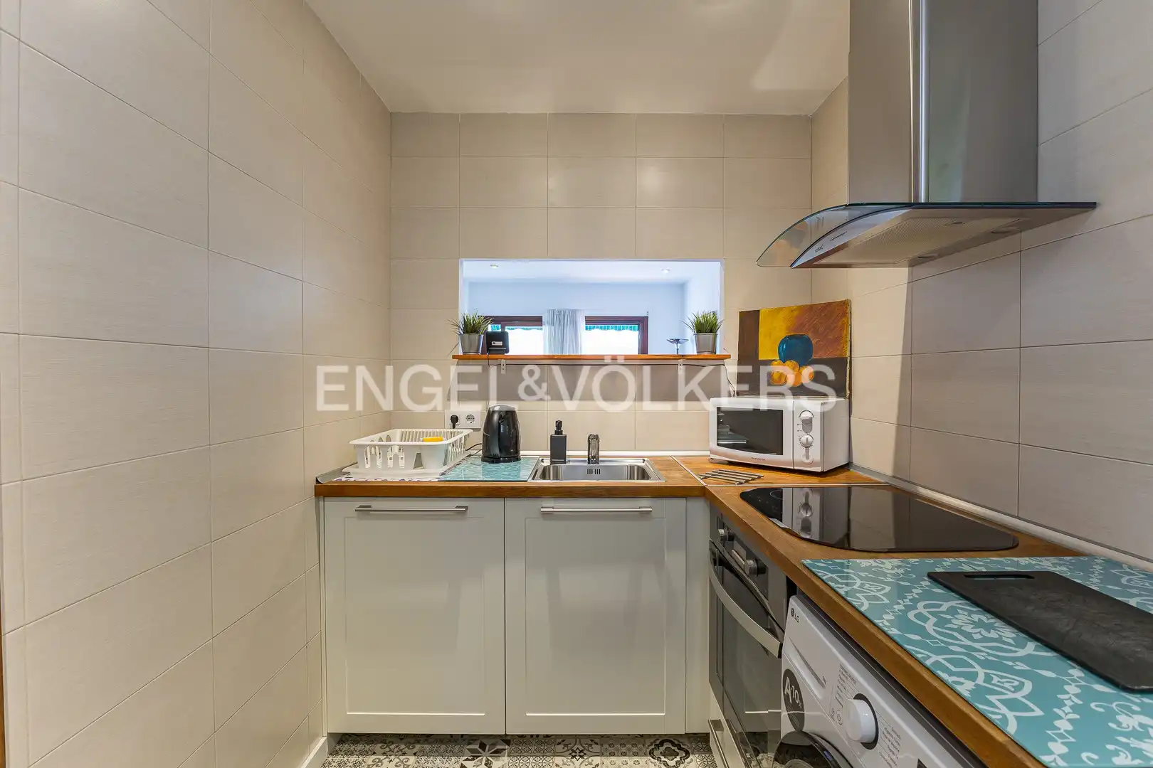Kitchen of Flat for sale in Barcelona  with Air Conditioner, Heating and Parquet flooring