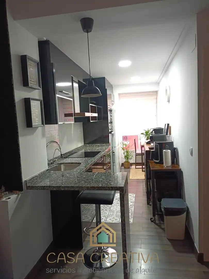Kitchen of Flat for sale in Alzira  with Air Conditioner, Heating and Furnished