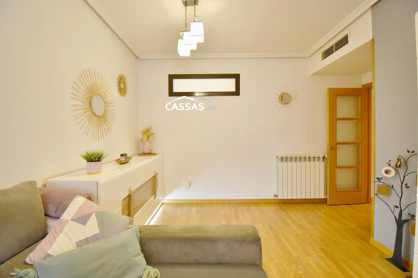 Sala d'estar de Pis en venda en Torrejón de Ardoz amb Aire condicionat, Calefacció i Terrassa