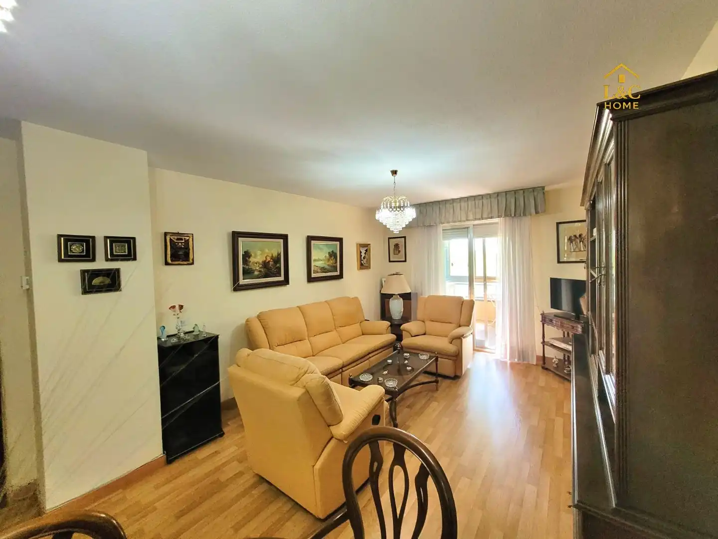 Sala de estar de Piso en venta en Madrid con Calefacción, Terraza y Amueblado