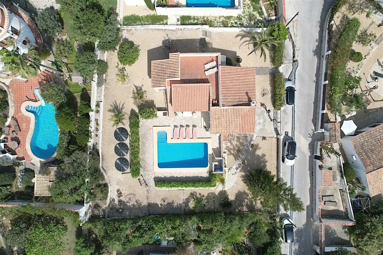 Exterior view of Houses for sale in Jávea / Xàbia  with Air Conditioner and Storage room