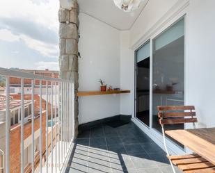 Balcony of Flat for sale in  Barcelona Capital  with Air Conditioner, Heating and Parquet flooring