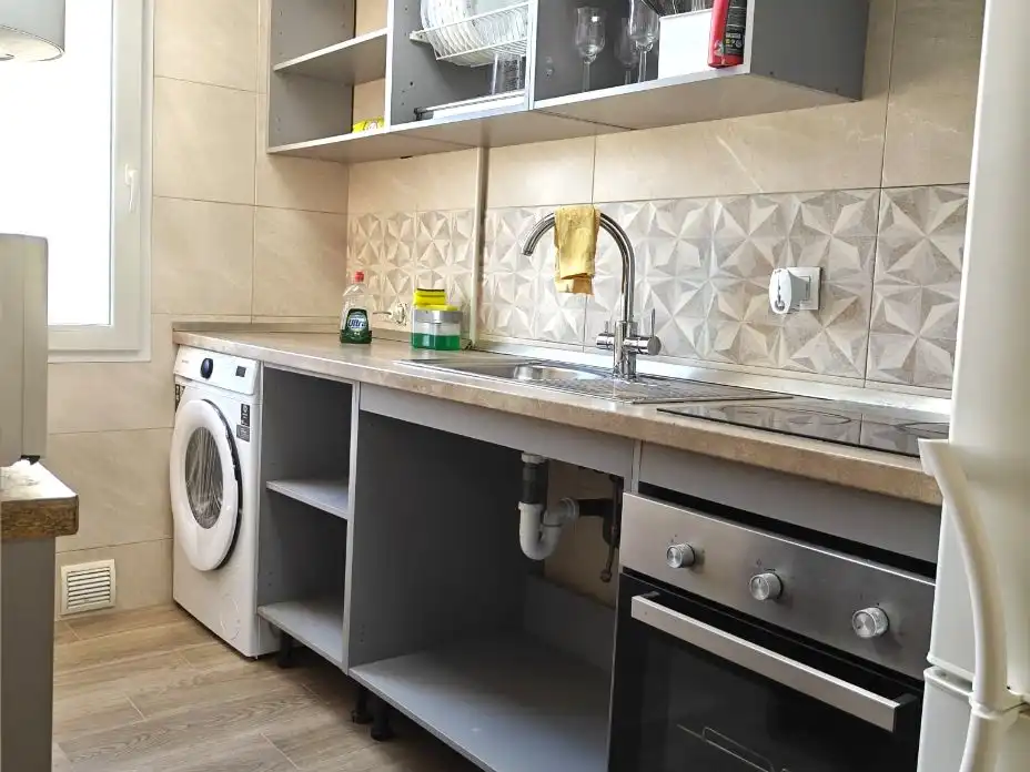 Kitchen of Flat for rent in  Albacete Capital  with Air Conditioner