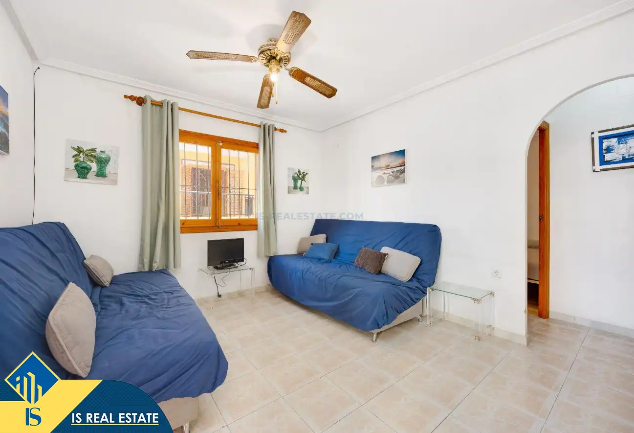 Living room of Apartments for sale in Torrevieja  with Heating, Terrace and Furnished