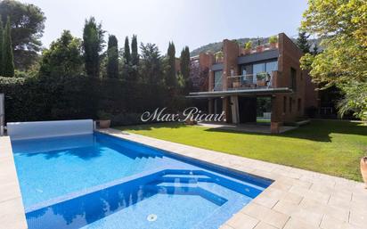 Garden of House or chalet for sale in  Barcelona Capital  with Air Conditioner, Terrace and Swimming Pool