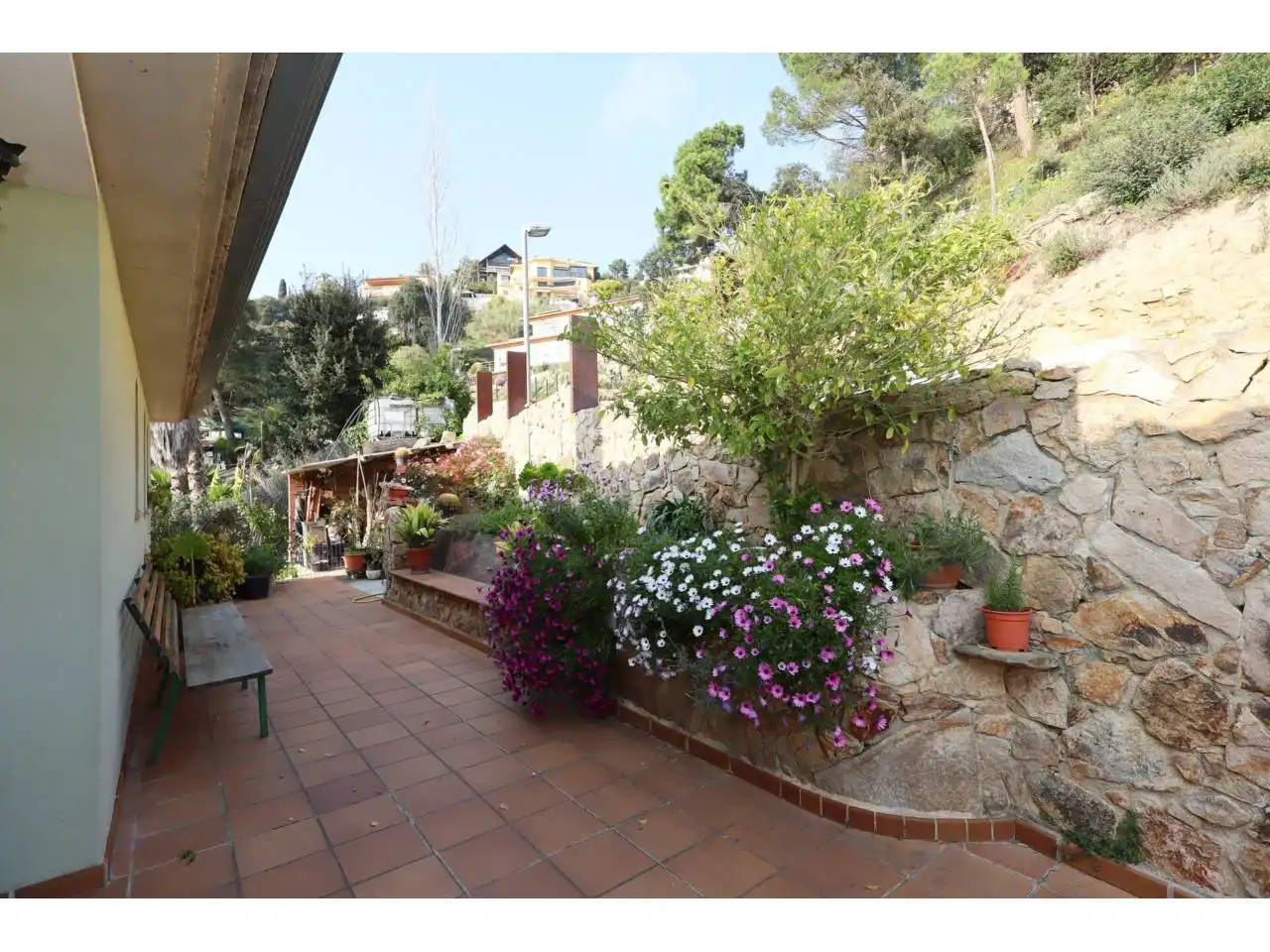 Jardí de Casa o xalet en venda en Lloret de Mar amb Calefacció, Jardí privat i Parquet
