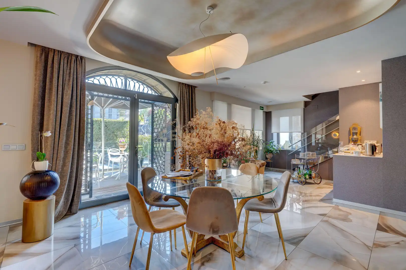 Menjador de Casa o xalet en venda en Donostia - San Sebastián  amb Aire condicionat, Jardí privat i Piscina