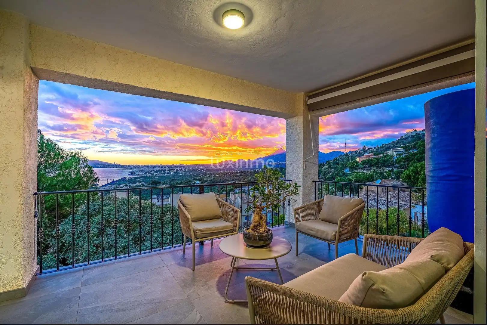 Terrace of Country homes for rent in Altea Hills