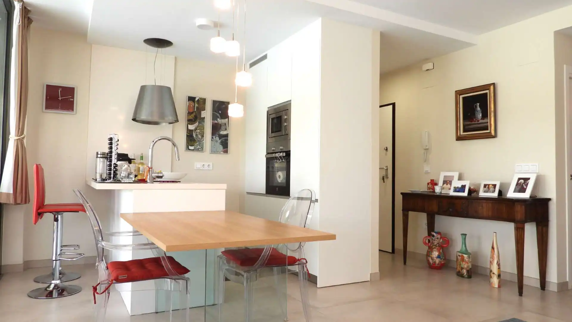 Cocina de Apartamento en venta en Cartagena con Aire acondicionado, Calefacción y Terraza