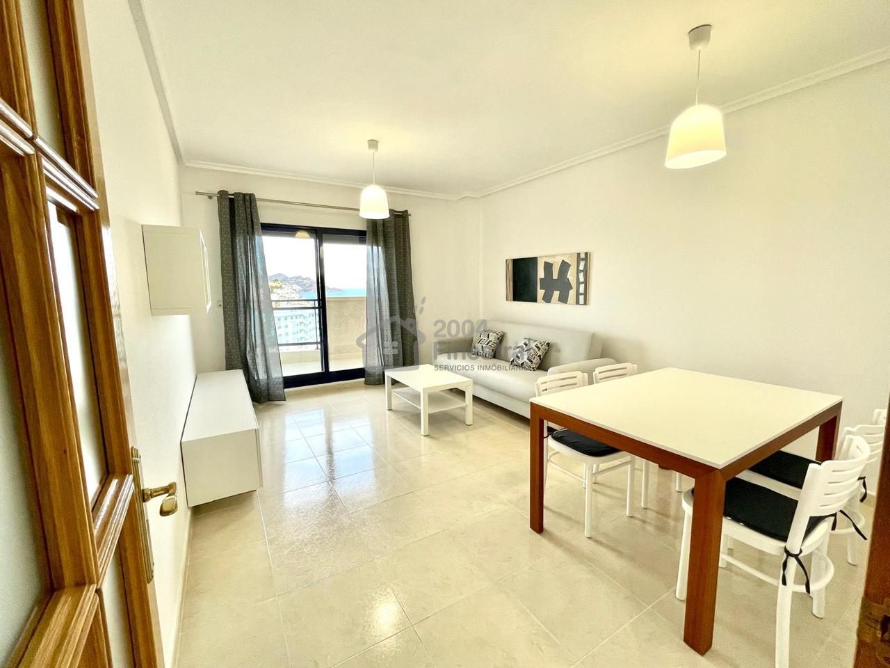 Living room of Flat to rent in Villajoyosa / La Vila Joiosa  with Terrace and Community pool
