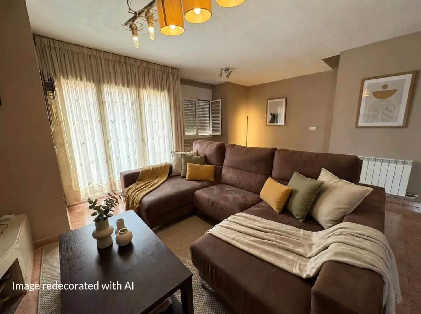 Sala de estar de Casa o chalet en venta en Balenyà con Calefacción, Jardín privado y Terraza