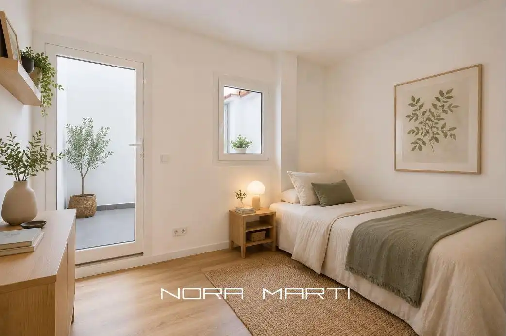 Bedroom of Ground floor for sale in Barcelona  with Air Conditioner and Alarm