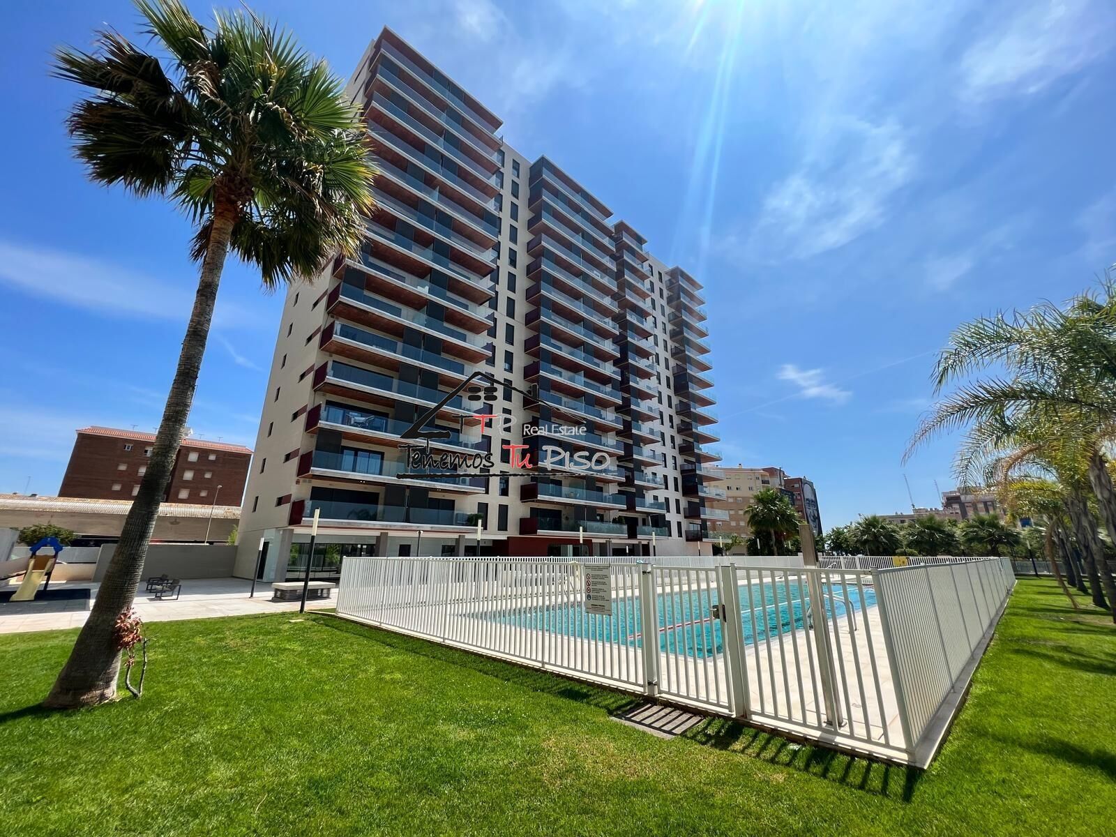 Swimming pool of Flat for sale in Vinaròs  with Air Conditioner, Heating and Private garden