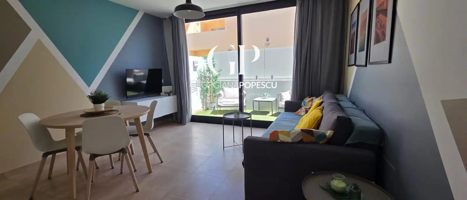 Wohnzimmer von Wohnung zur Miete in La Oliva mit Möbliert