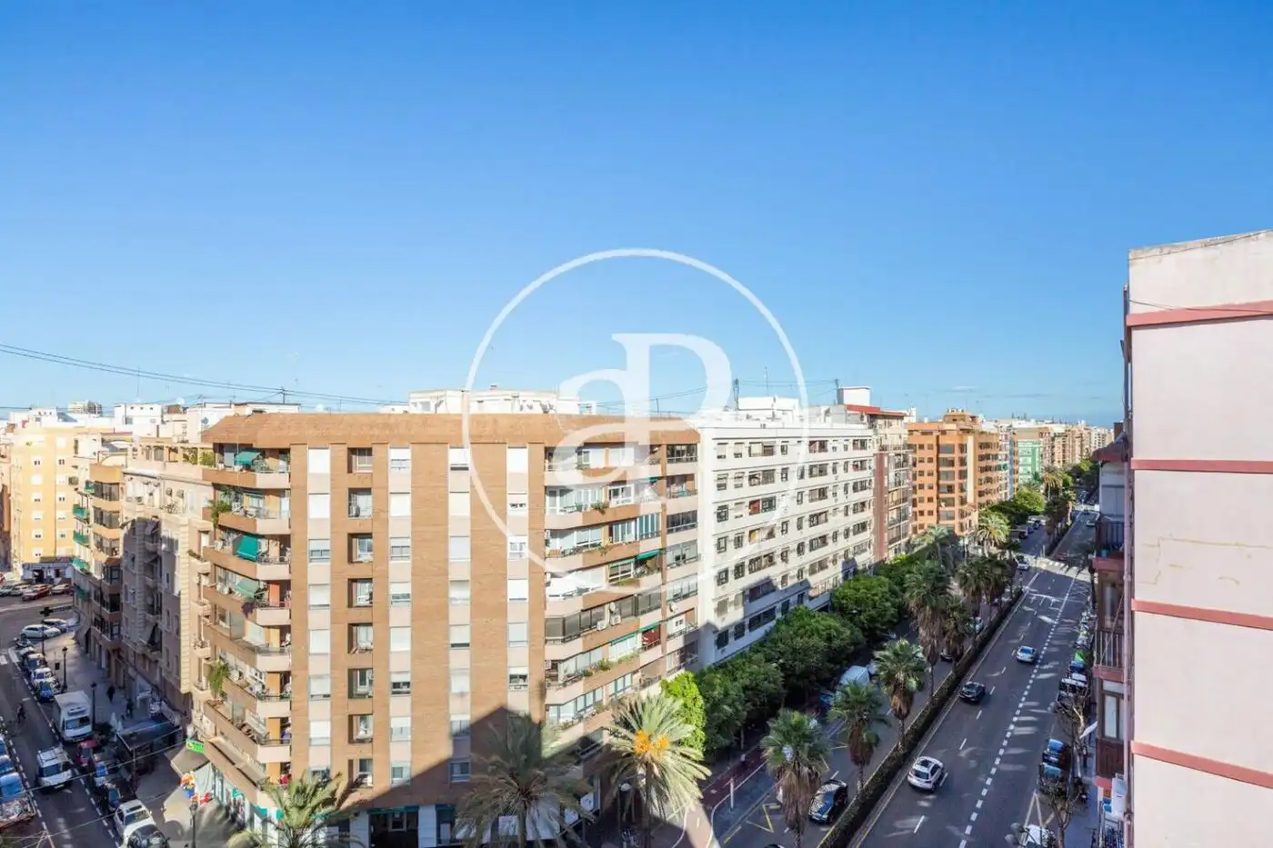 Vista exterior de Àtic de lloguer en Valencia amb Aire condicionat, Calefacció i Terrassa