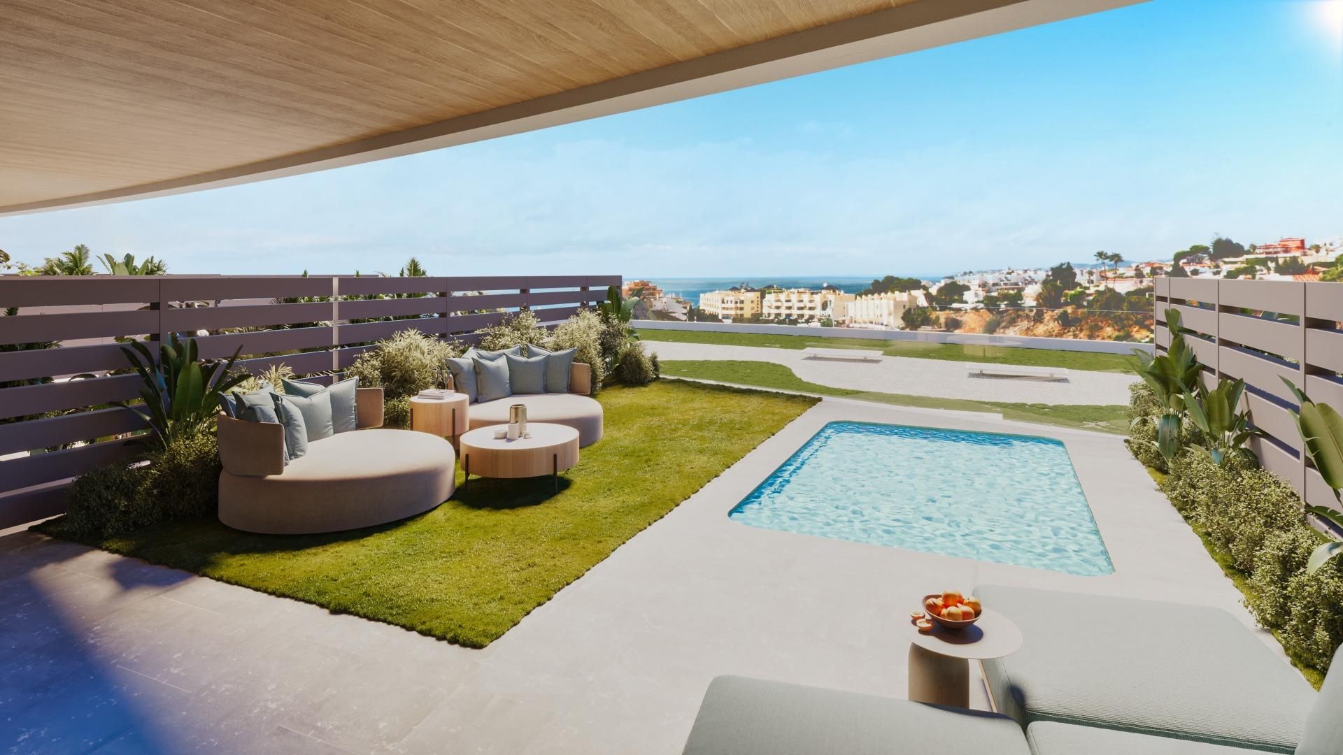 Terrassa de Àtic en venda en Fuengirola amb Aire condicionat, Calefacció i Jardí privat