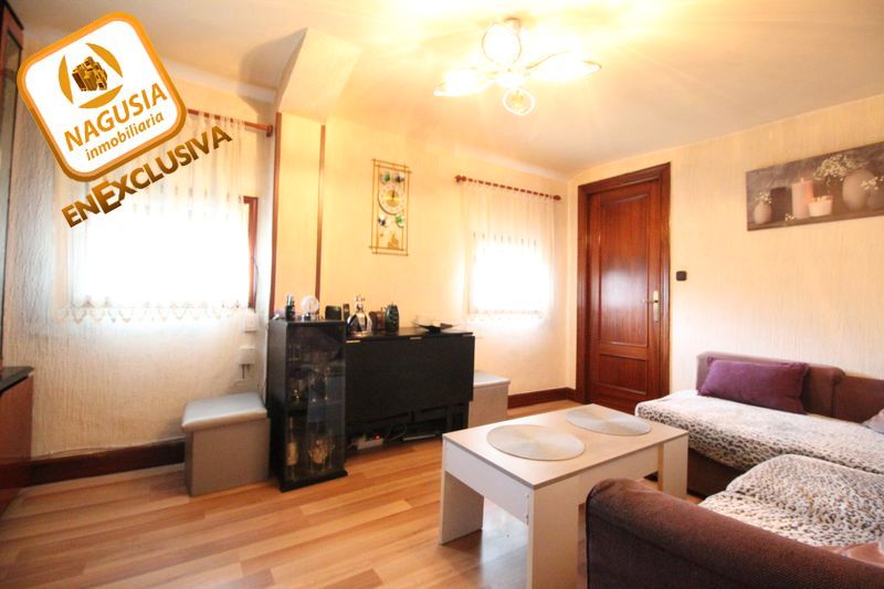 Living room of Flat for sale in Basauri   with Furnished