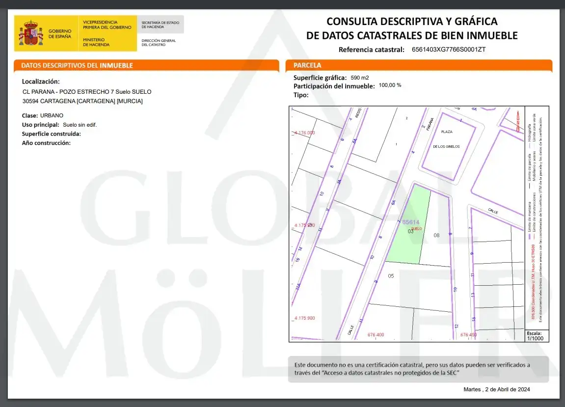 Residential for sale in Cartagena