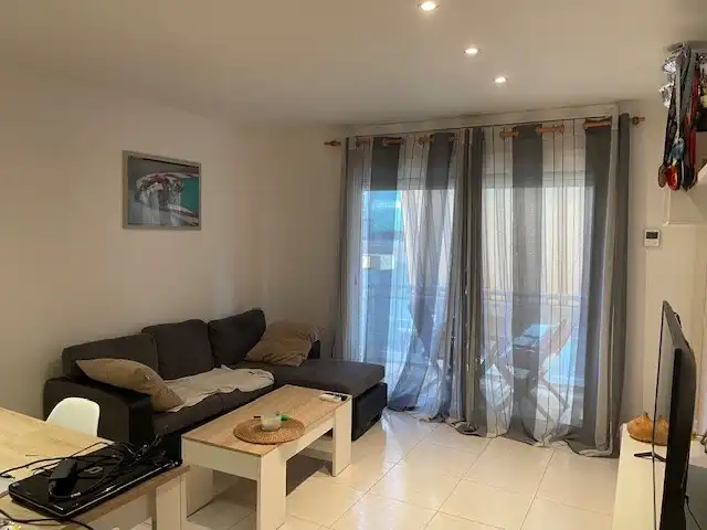 Living room of Flat for sale in Igualada  with Heating, Oven and Balcony