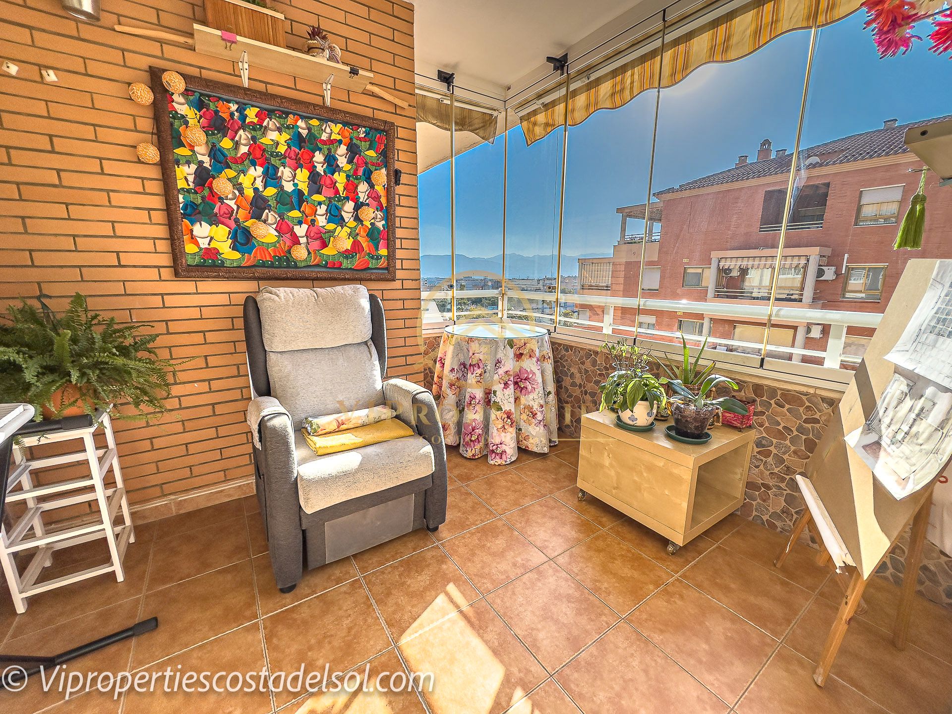 Balcony of Flat for sale in Málaga Capital  with Terrace, Storage room and Oven