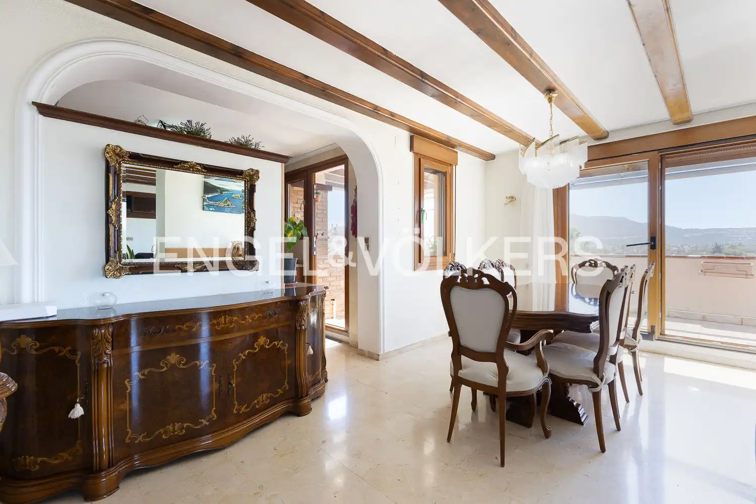Comedor de Ático en venta en Dénia con Aire acondicionado, Calefacción y Jardín privado